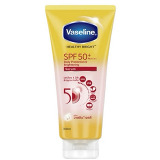 Serum Dưỡng Thể Vaseline Vàng Healthy Bright SPF50+ PA++++ 70ml 300ml Sáng Da Chống Nắng Thấm Nhanh