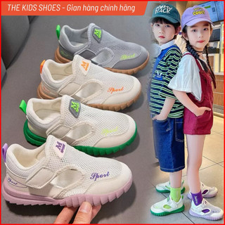 Giày Lưới Thoáng Khí Cho Bé Trai Bé Gái M Sport - Giày Thể Thao Mùa Hè Thoáng Khí, Đế Chống Trơn Trượt