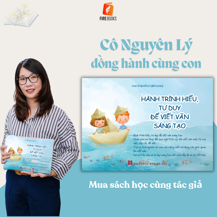 Bìa sách Hành Trình Hiểu Tư Duy Để Viết Văn Sáng Tạo