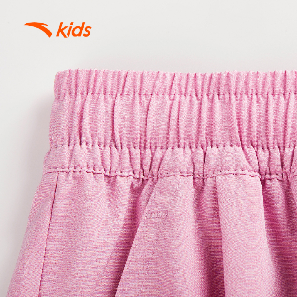 Anta Kids Quần Short Cho Bé Gái Thể Thao Thời Trang Năng Động Thoải Mái 3625C6312