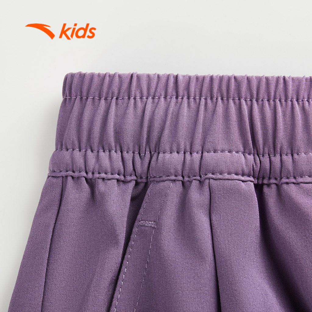 Anta Kids Quần Short Cho Bé Gái Thể Thao Thời Trang Năng Động Thoải Mái 3625C6312