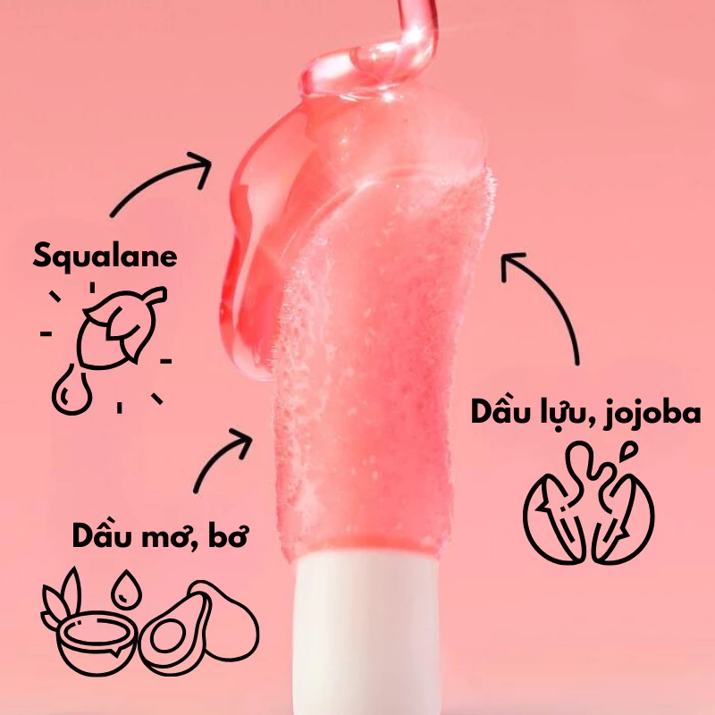 Son bóng e.l.f 7.6ml/Lip Lacquer dưỡng môi căng bóng mịn màng/shimmer lấp lánh căng môi