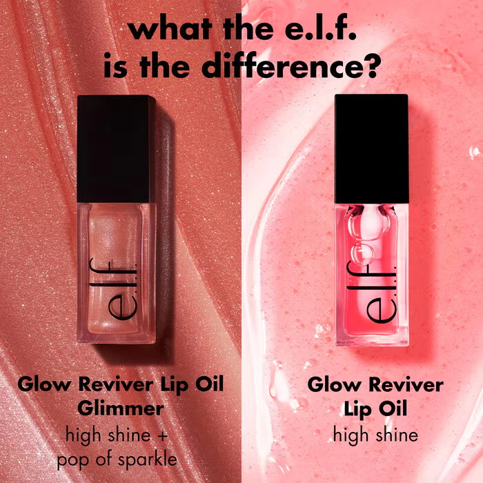 Son bóng e.l.f 7.6ml/Lip Lacquer dưỡng môi căng bóng mịn màng/shimmer lấp lánh căng môi