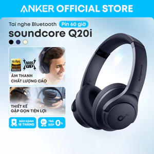 Tai nghe Bluetooth chống ồn soundcore Q20i - Âm thanh chất lượng cao, đeo thoải mái, pin lâu tới 40H