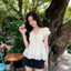Áo Babydoll phối tơ cổ V dáng bí phồng, áo kiểu nữ phong cách trẻ trung tiểu thư mỏng nhẹ