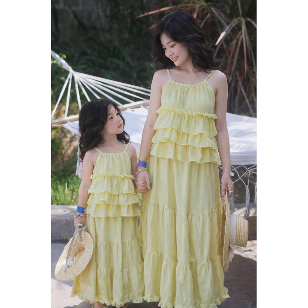 (8kg -60kg) Set Mẹ và Bé Vintage ( HÀNG SẴN) (AH282)