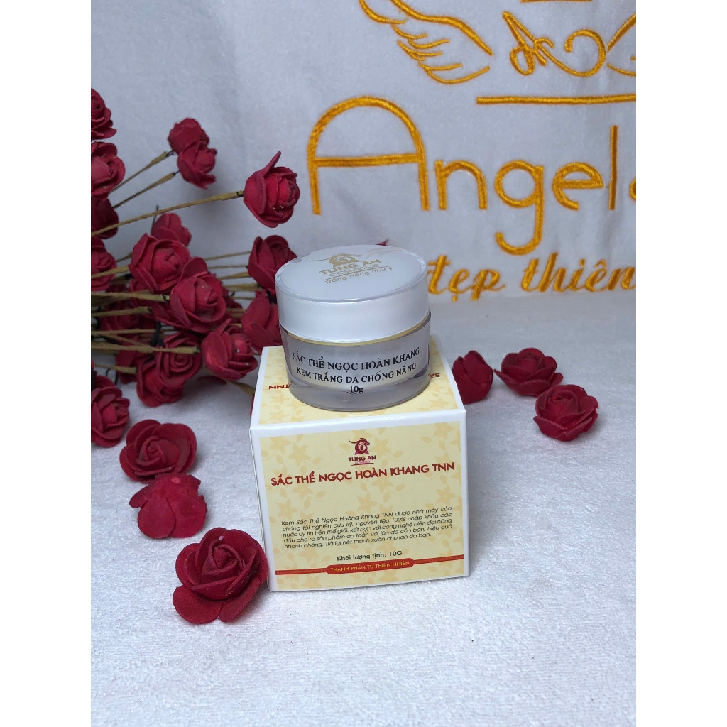 SẮC THỂ NGỌC HOÀN KHANG TNN - KEM TRẮNG DA CHỐNG NẮNG - 10G