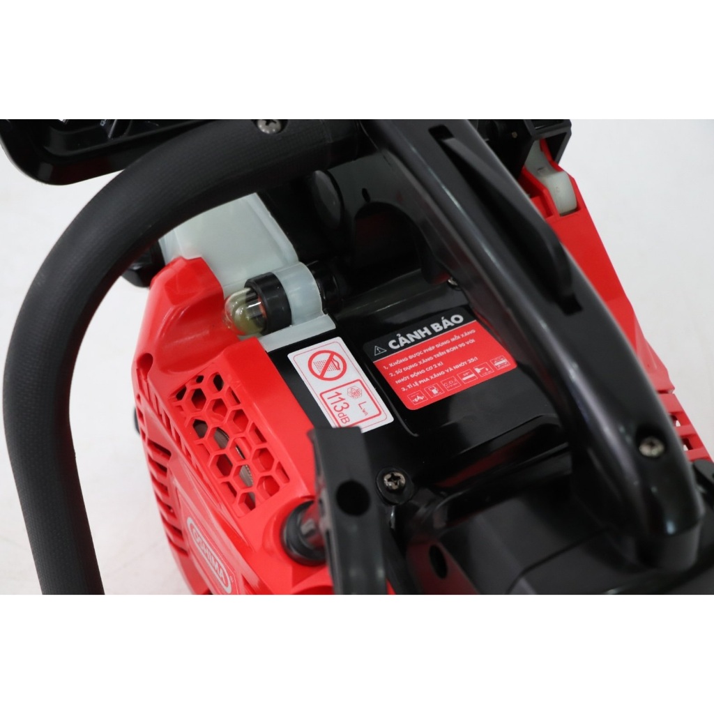 Cưa xích Oshima OS-25S - Công suất 0.9 KW - Động cơ 2 Thì 25cc - Bảo Hành Chính Hãng 12 Tháng