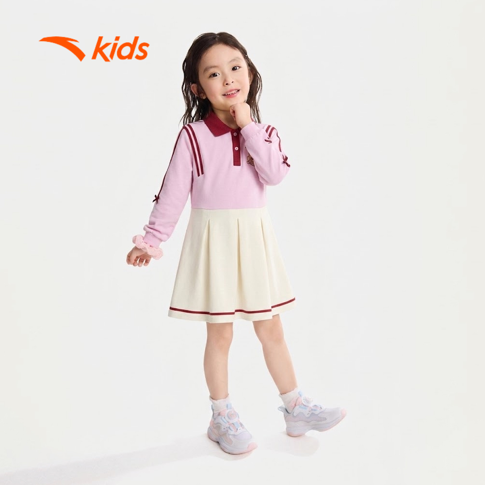 Anta Kids Váy Liền Bé Gái  3625C9309