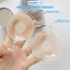 Hộp 10 Miếng Dán Ngực Silicon Keo Dính An Toàn, Combo 5 Cặp Dán Ti Hình Hoa Không Lộ Viền ZANABRA