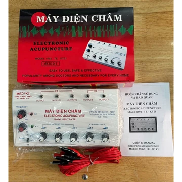 Máy điện châm, máy châm cứu đa năng Electronic Acupuncture 1592 - ET - TK21
