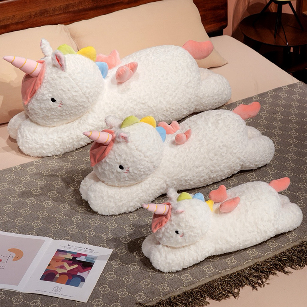 Gấu Thú Bông Ngựa Một Sừng Kỳ Lân Hồng Unicorn Animal Quà Tặng Độc Đáo Siêu Mềm Mịn Siêu Dễ Thương