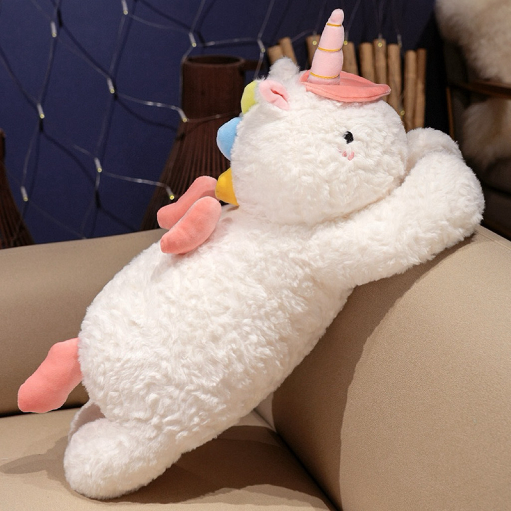 Gấu Thú Bông Ngựa Một Sừng Kỳ Lân Hồng Unicorn Animal Quà Tặng Độc Đáo Siêu Mềm Mịn Siêu Dễ Thương