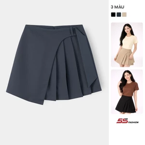 Chân Váy Ngắn Xếp Ly 5S FASHION Có Quần Trong Tinh Tế, Nữ Tính, Thanh Lịch W0CVN26036