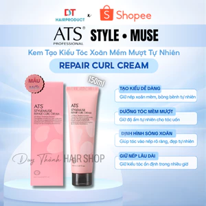 Gel ATS Giữ Nếp Tóc Xoăn Chính Hãng Mẫu Mới 150ml – Chất Gel Mềm, Không Bết Dính, Giữ Nếp Tự Nhiên.