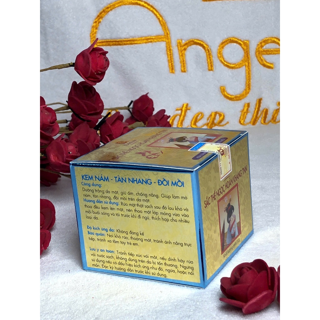 SẮC THỂ NGỌC HOÀN KHANG TNN - KEM NÁM - TÀN NHANG - ĐỒI MỒI - 12G