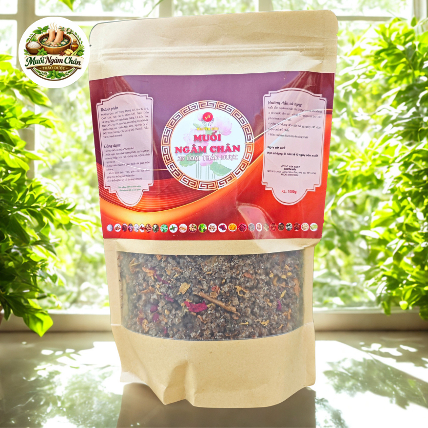 Combo 3 Túi Muối Ngâm Chân Thảo Dư.ợc Chuyên Sỉ Spa Thải Độc Cơ Thể- MUỐI NGUYÊN HỮU