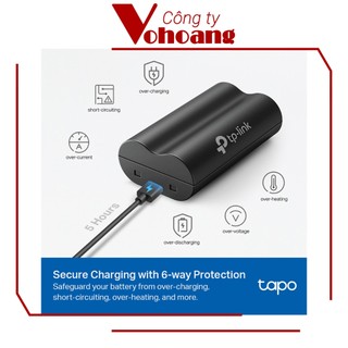 Pin TP-Link Tapo A100 6700mAH dành cho camera wifi Tapo C420, C400 và chuông cửa D230 không dây