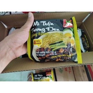 Combo 10-20 gói mì trộn tương đen Jjajang Ramen 140g – Ăn liền tiện lợi, sợi dai ngon - Pi Hàng Thái