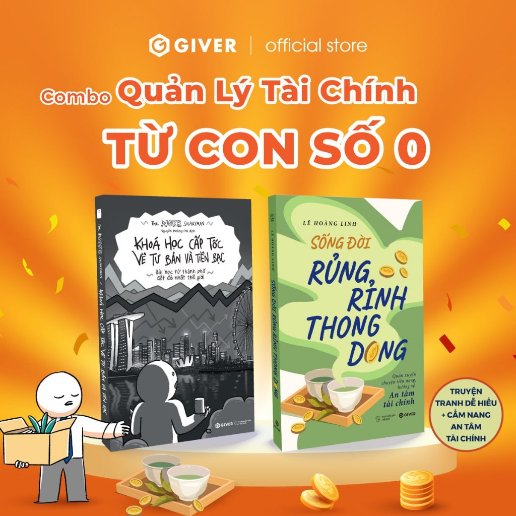 Sách - Combo Quản Lý Tài Chính Từ Con Số 0