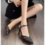 🤩🤩🤩 Giày cao gót mũi rọ đan