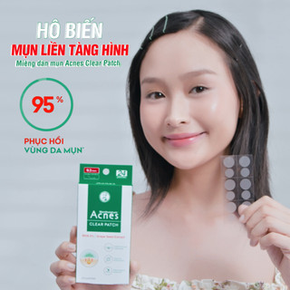 Miếng Dán Mụn Acnes Clear Patch Giúp Giảm Mụn Sưng 24 Miếng