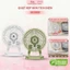 Quạt Để Bàn QC-FS01P Có Chế Độ Hẹn Giờ, 8 inch, Thích Hợp Để Bàn, Treo Tường, Đánh Tan Cơn Nóng Mùa Hè