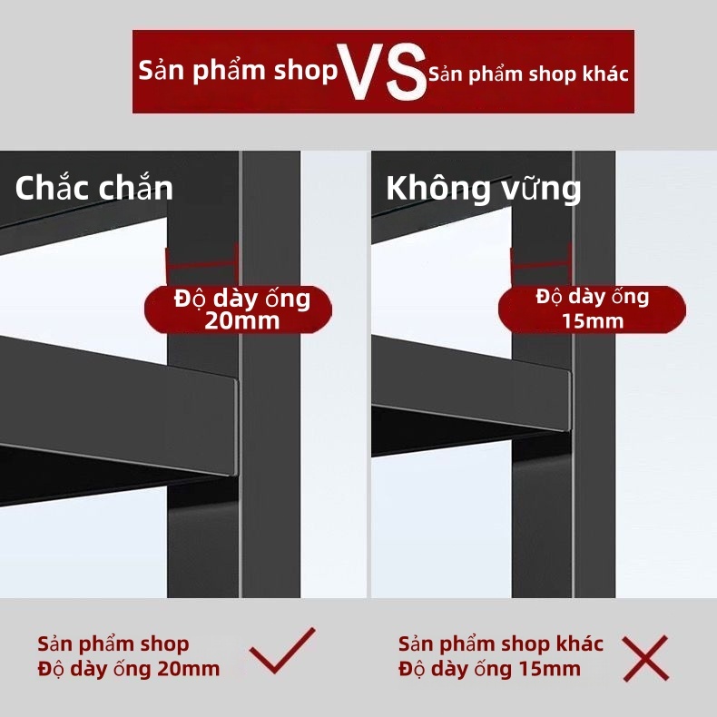 Kệ Lò Vi Sóng kích thước có thể điều Kệ Để Lò Vi Sóng 2/3 tầng inox Kệ Để Đồ Nhà Bếp
