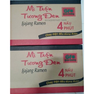 Combo 10-20 gói mì trộn tương đen new way 82g sợi dai xốt thơm, chay mặn dùng được - Pi Hàng Thái