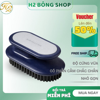 Bàn chải giặt đồ, chà sàn có tay cầm cao cấp, bàn chải nhựa lông mềm cao cấp