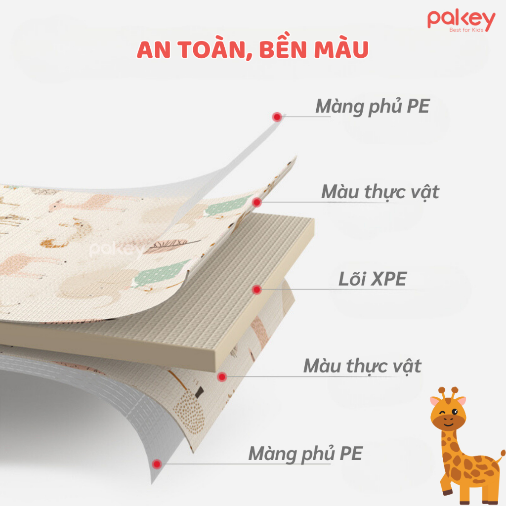 Thảm Ghép Cao Cấp Dày 2CM Có Thể Ghép 6-9-12 Miếng, Thảm Xốp XPE Tấm Ghép Vuông Tăng Kích Thước Dễ Dàng