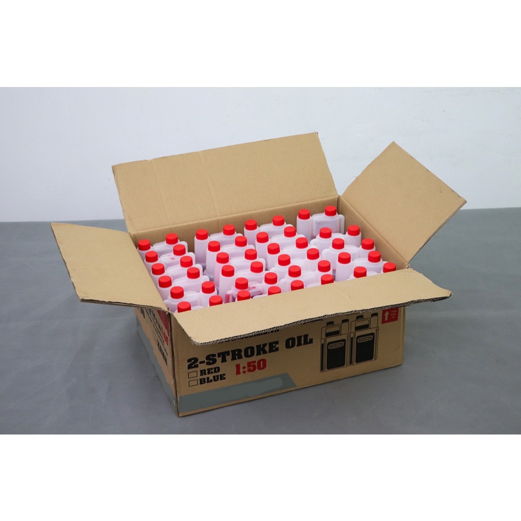 Dầu Nhớt Chai 1Lít OSHIMA Đỏ-Chính Hãng cho Động Cơ 2 thì Tiêu Chuẩn,Độ Nhờn Cao,Ít Khói