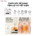 Máy Đun Nước Pha Sữa Tiệt Trùng BEAR WW-5H12V78, Máy Hâm Sữa Và Tiệt Trùng Bình Sữa Sấy Khô Đa Chức Năng Giữ Ấm Nước 72H — ảnh 2
