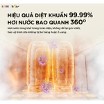 Máy Đun Nước Pha Sữa Tiệt Trùng BEAR WW-5H12V78, Máy Hâm Sữa Và Tiệt Trùng Bình Sữa Sấy Khô Đa Chức Năng Giữ Ấm Nước 72H — ảnh 5