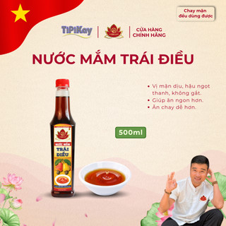 Nước Mắm Trái Điều 500ml Không Chứa Đạm Đậu Nành Tipikayshop Lên Men Tự Nhiên Hậu Ngọt Thanh TựNhiên