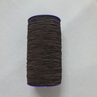 Dây thun, chun tròn co giãn [1 mm] màu đỏ, đen, trắng, xâu chuỗi, xỏ hạt, thắt vòng đeo tay phong thủy, treo sản phẩm