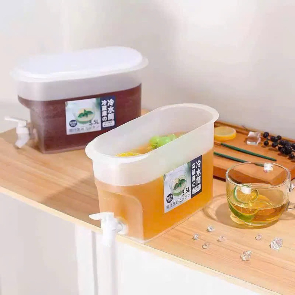 💧 Bình Nước 3.5L Việt Nhật Có Vòi – Tiện Lợi Cho Mọi Gia Đình 🍋