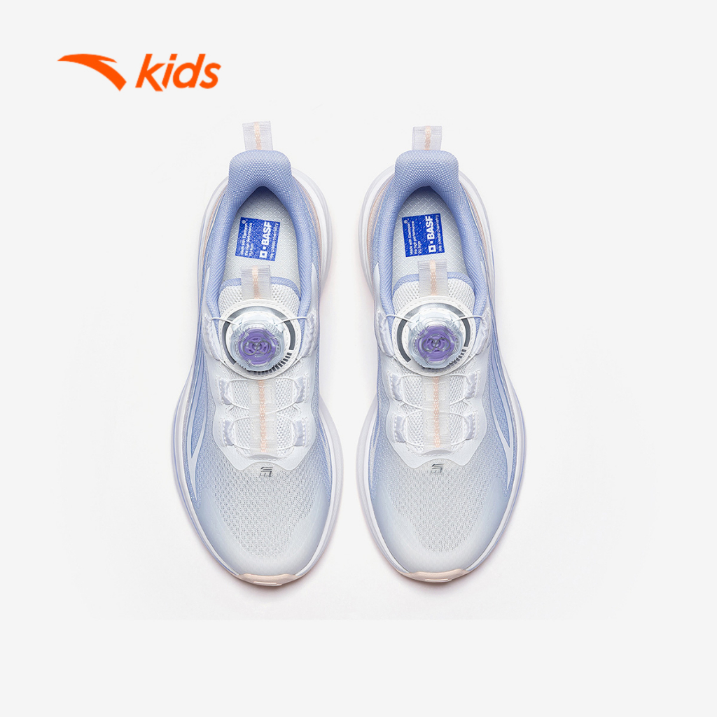 Anta Kids Giày Chạy Bé Gái Thể Thao Thời Trang Size 34-39 3226B5516