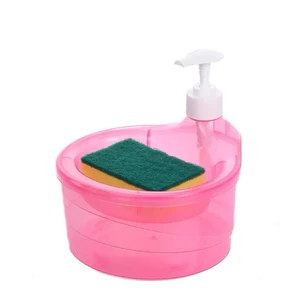 🧼 Lọ Đựng Nước Rửa Bát Kèm Khay Đựng Miếng Rửa – Tiện Lợi, Gọn Gàng Cho Gian Bếp ✨
