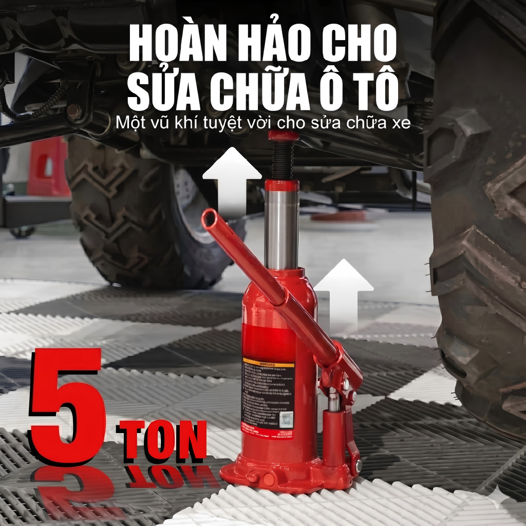 Kích Thuỷ Lực Loại Tốt Kích thủy lực 2tấn-32tấn  ( Kích Ô tô Con Đội Thuỷ Lực ) dễ dùng