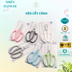 Kéo cắt Cành, Cắt Kẽm Nhung, Thép Không Gỉ- Đặc biết cắt băng keo không bị dính - Hàng cao cấp