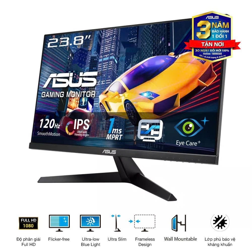 Màn hình ASUS VY249HG2 24 inch IPS 144Hz viền mỏng/ VY279HG2 27 inch IPS 144Hz viền mỏng BH 36 Tháng | BigBuy360 - bigbuy360.vn