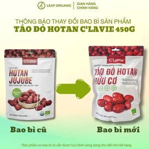 Táo đỏ Hotan hữu cơ C’Lavie 450g, QUẢ TO dùng chưng yến, pha trà, tráng miệng