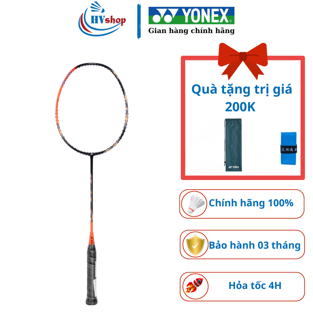 Vợt cầu lông Yonex Astrox 77 Play chính hãng, KHUNG CHƯA CĂNG, kèm quà tặng, BH 03 tháng - HVShop