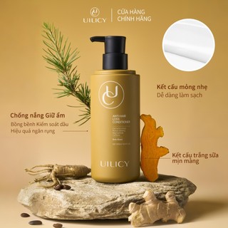 ‌Uilicy Dầu Gội Chống Rụng Tóc: Không Silicone, cho tóc dầu, tạo bọt mịn, hương Pháp, phục hồi da đầu, bảo vệ nhiệt