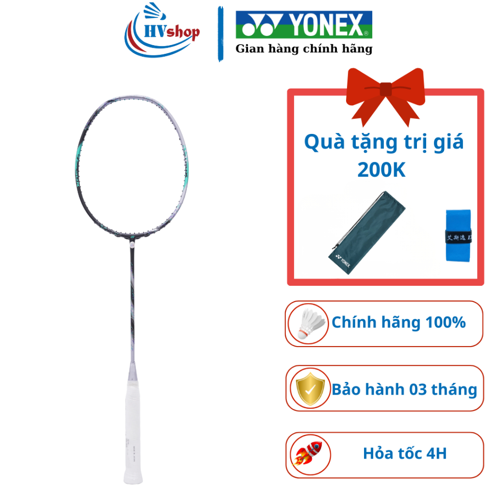 Vợt cầu lông Yonex Astrox 88 Play 2024 chính hãng, KHUNG CHƯA CĂNG, kèm quà tặng - HVShop