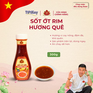 Sốt Ớt Rim Chay Cay Thơm Ngon 300g Hương Quê TipikayShop Nấu Ăn Ăn Vặt Gia Vị Ăn Kèm Bún Phở TiệnLợi
