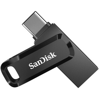 USB OTG Sandisk Ultra Dual Drive Go USB Type-C 3.1 128GB 400MB/s - SDDDC3-128G-G46 (Đen