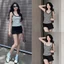Áo Thun Ba Lỗ Kẻ Vằn Chất Thun Cotton Dáng Ôm Body Hottrend Trẻ Trung