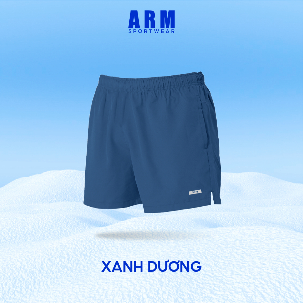 Quần Chạy Bộ Nam ARM Running Daily, Quần Đùi Thể Thao Nam Đa Năng 5 inch Thoáng Khí, Tập gym, Chơi Tenis